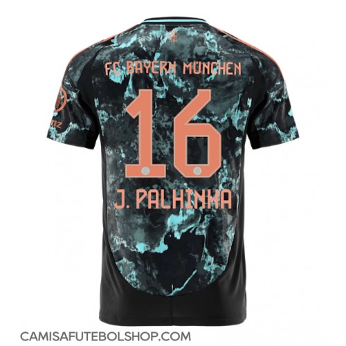 Camisa de time de futebol Bayern Munich Joao Palhinha #16 Replicas 2º Equipamento 2024-25 Manga Curta